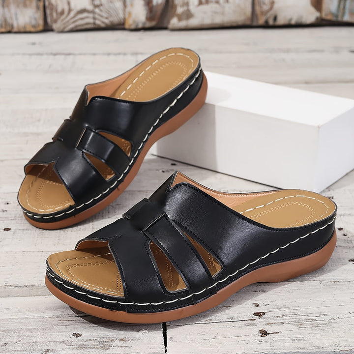 Clarissa | Comfortable Slip-On Sandals